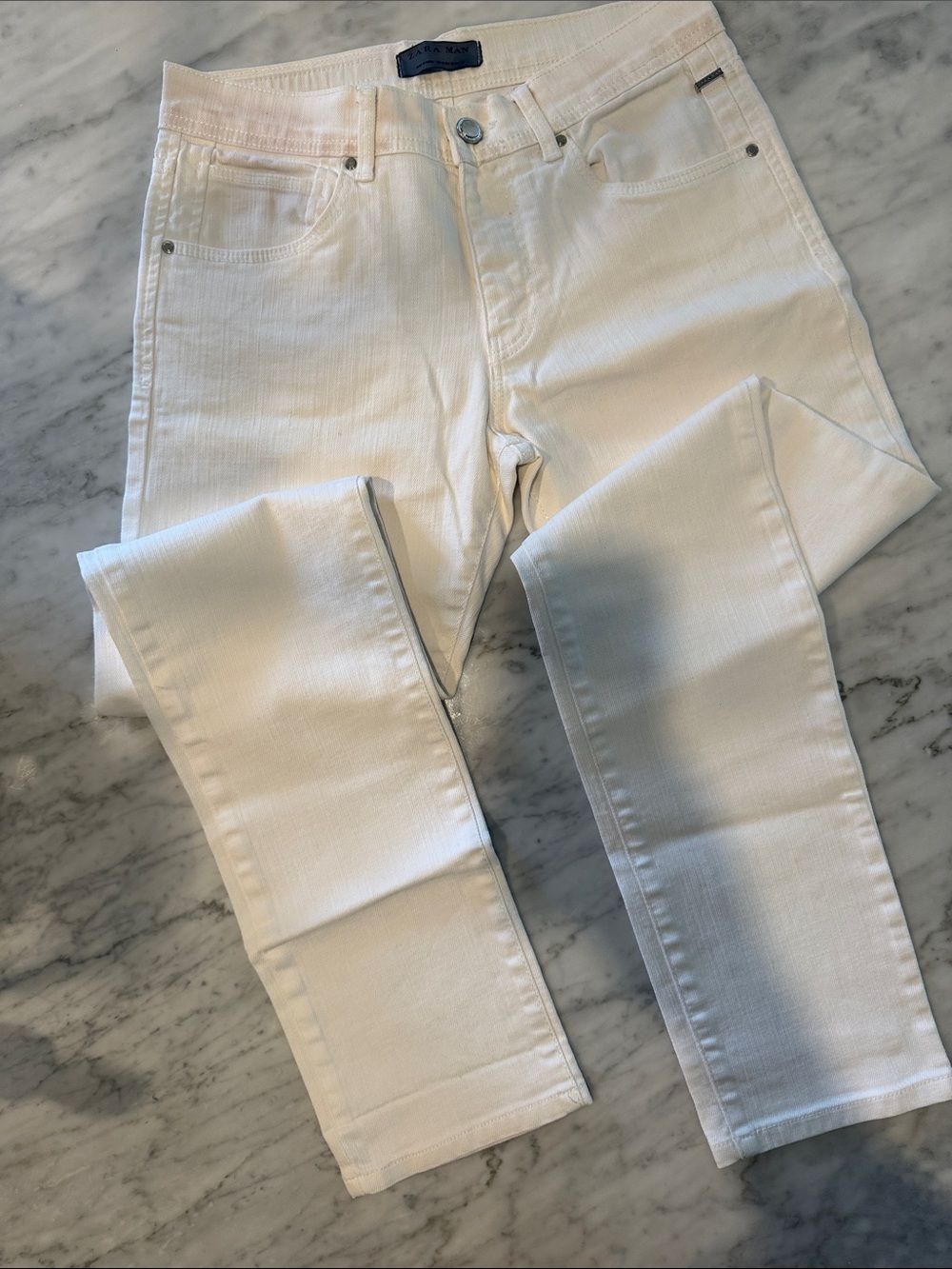 Zara White Women’s Skinny Jeans